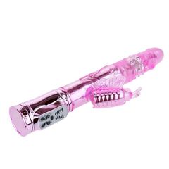 Вибратор-бабочка Throbbing Butterfly - 29,5 см. - 
