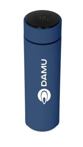 Термос Damu MARK LED soft touch