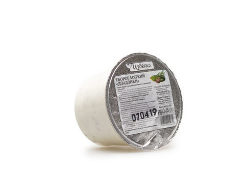 Творог мягкий Дзадзики Избенка, 130г