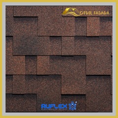 Гибкая черепица Ruflex Runa R-R-6 Медный отлив, 3 м2/упак.