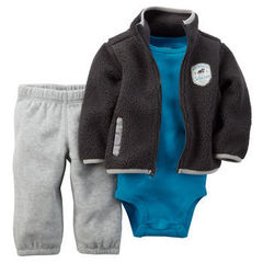 CARTERS Комплект с меховым жакетом КМБ43