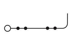 PTS 1,5/S/1P BU-Проходные клеммы