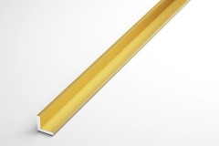 Профиль уголок Лука 10*10*1 Уп 01.2000.502л золото