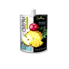 Смузи Фитнес BioNergy (клюква, ананас, яблоко, семена чиа, пребиотик)  / 120 г / дой-пак