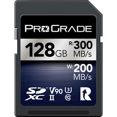 Карта памяти ProGrade Digital 128GB UHS-II SDXC Iridium UHS-II SDXC V90 300/ 2750 MB/s