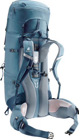 Картинка рюкзак туристический Deuter Aircontact Lite 50+10 Atlantic/Ink - 4