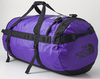 Картинка баул The North Face Base Camp Duffel L Purple-Black - 1
