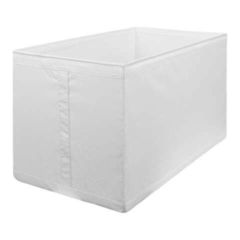 Набор коробок Flarkån (в наборе - 3 шт.), материал: полиэстер/полипропилен, цвет: белый, размер: 31x55x33 см.