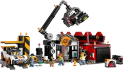 Констуктор LEGO City 60472 Свалка металлолома с автомобилями