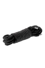 Черная веревка для шибари DELUXE BONDAGE ROPE - 5 м. - 