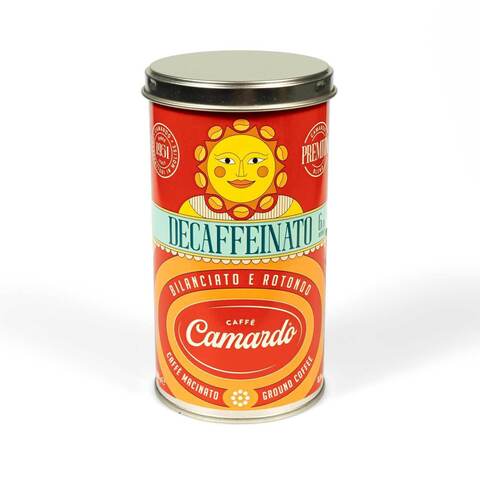 Кофе молотый Camardo Premium DECAFFEINATO, 250г