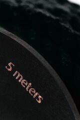 Черная веревка для шибари на катушке - 5 м. - 