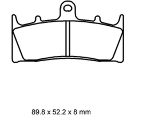 Колодки  G-brake   GM-03044S