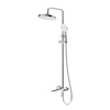 BelBagno ALBANO-VSCM-CRM ALBANO Душевая стойка со смесителем и изливом, хром ALBANO-VSCM-CRM
