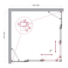 BelBagno LUCE-A-22-90+30-C-Cr LUCE-A-22-90+30-C-Cr Душевой уголок