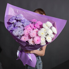 Букет Черничное мороженое