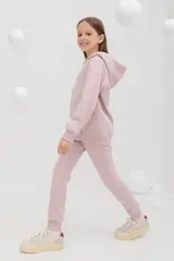 брюки  для девочки  КР 400590/розовый лед к407
