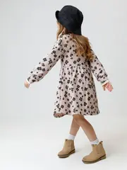 платье  для девочки  КР 5952/бежевый 1305 Н085 к613