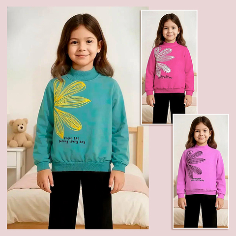 Джемпер хл/начес д (5-8) 251030-TR1023