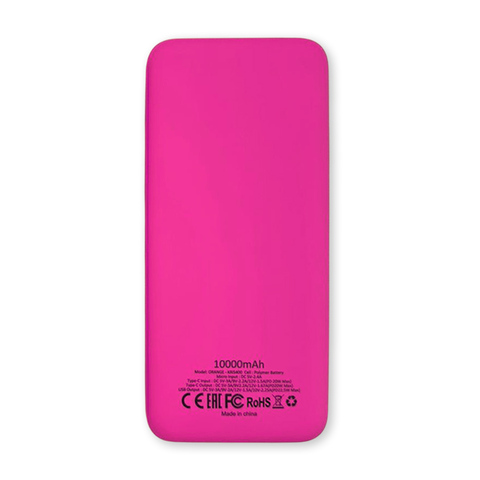 Внешний аккумулятор Kris soft touch, 10000mAh
