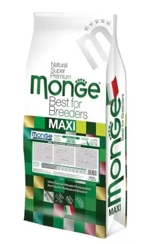Корм для собак Monge Dog Maxi Adult – Курица с рисом. Для взрослых собак крупных пород 15 кг