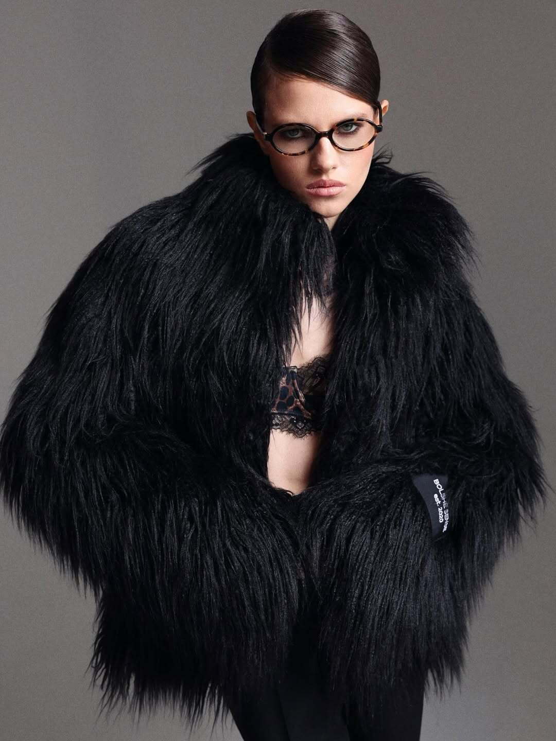 Шуба Velata, Черная