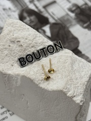 Швензы для серег 2 шт (пара) золото без заглушек