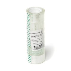 
          Клейкая лента канцелярская Alingar, 24 мм * 22 м, основа полипропилен, прозрачная, уп. 6 шт.