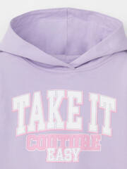 джемпер  для девочки  КР 302676-1/пастельно-лиловый