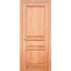 Межкомнатная дверь шпон Готика дуб натуральный глухая