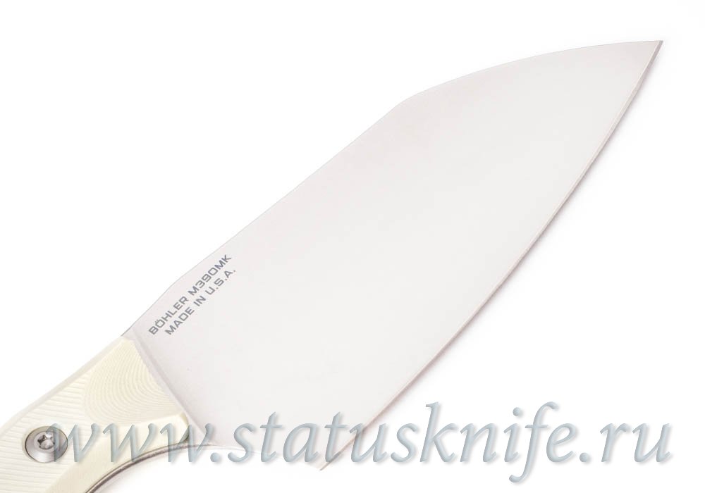 Нож Microtech Kitchen Santoku G-10 3200-10IV Ivory