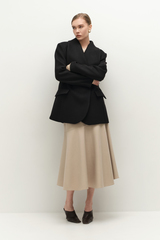 Жакет пальто приталенный