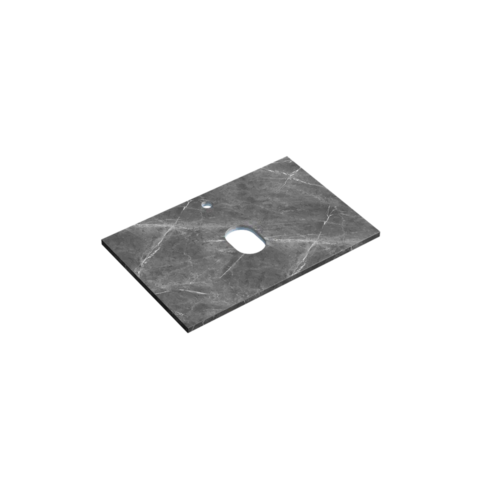 Sancos TT70A1X Столешница для ванной комнаты SANCOS 700х460, цвет black sky, арт. TT70A1X