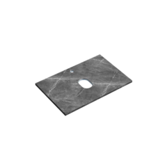 Sancos TT70A1X Столешница для ванной комнаты SANCOS 700х460, цвет black sky, арт. TT70A1X фото