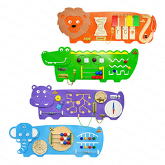 Набор бизибордов "Зоопарк"