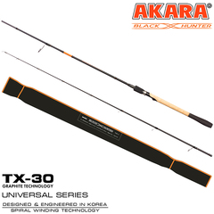 Сп. шт. уг. 2 колена Akara Black Hunter  (5-22) M822 2,48 м