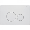 Abber AC0121MW Кнопка смыва, цвет: белый матовый