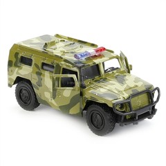 GAZ-2330 Tiger summer camouflage Technopark 1:43