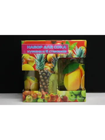 Набор Кувшин и 6 стаканов