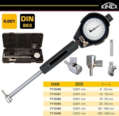 Нутромер индикаторный  18 -35мм DIN863(Стрелочный) 0,001мм Kinex 7110-92 (К)