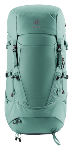 Картинка рюкзак туристический Deuter Aircontact Core 45+10 SL Jade-Graphite - 12