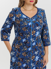 4021 Халат на молнии