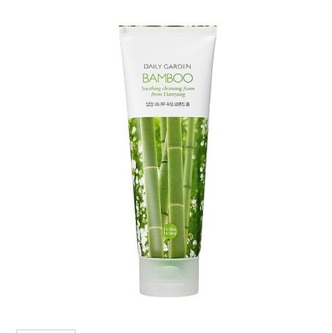 Holika Holika Daily Garden Bamboo Очищающая пенка 