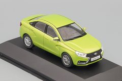 Lada Vesta 2015 green 1:43 DeAgostini Auto Legends New Era #1