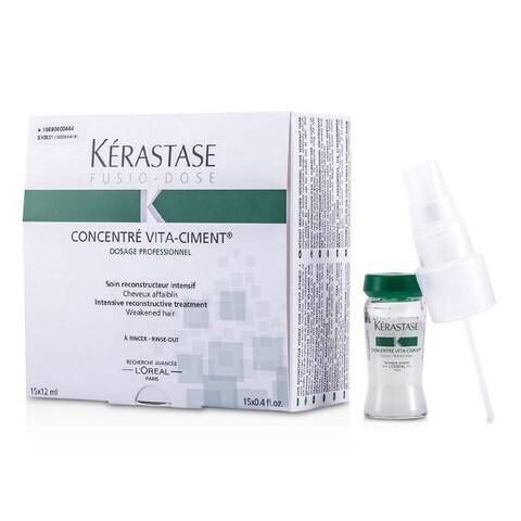 Kerastase Fusio Dose Concentre Vita-Ciment - Укрепляющий концентрат для ослабленных волос