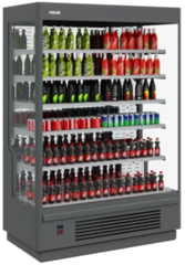 Пристенный холодильный стеллаж Polair STRETTO 1250-07 MG PLUG-IN