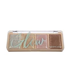 MC2025№03  Хайлайтер для лица и тела 4-цветный шампань CHOOSE YOUR GLOW HIGHLITER PALETTE