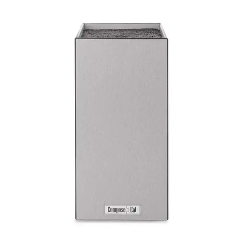 Подставка для кухонных ножей 11х11х24см ComposeEat Elegance стальной