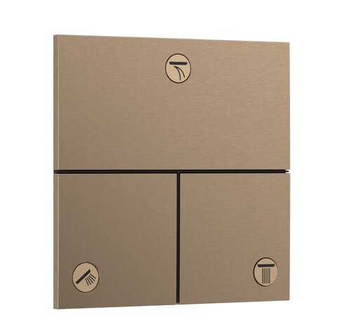 Hansgrohe 15573140 HG 15 573 140  ShowerSelect Comfort E Вентиль для 3 потребителей, скрытый монтаж, BBR