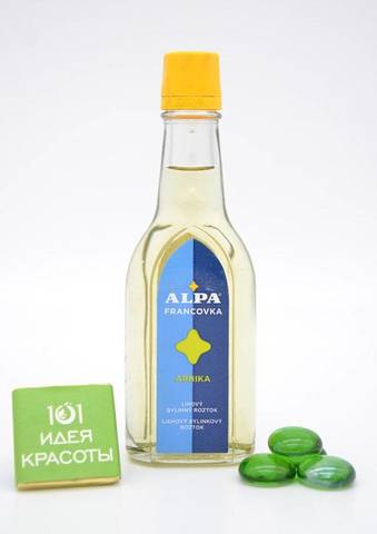 Alpa францовка Арника 60мл – спиртовый травяной раствор (при воспалении суставов и вен)